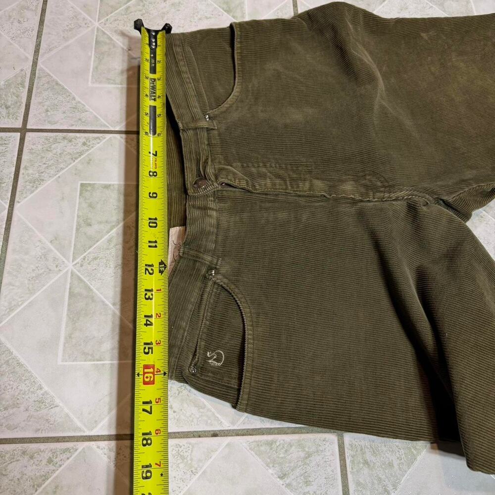 Zara‎ khaki green corduroy trousers - Picture 5 of 6